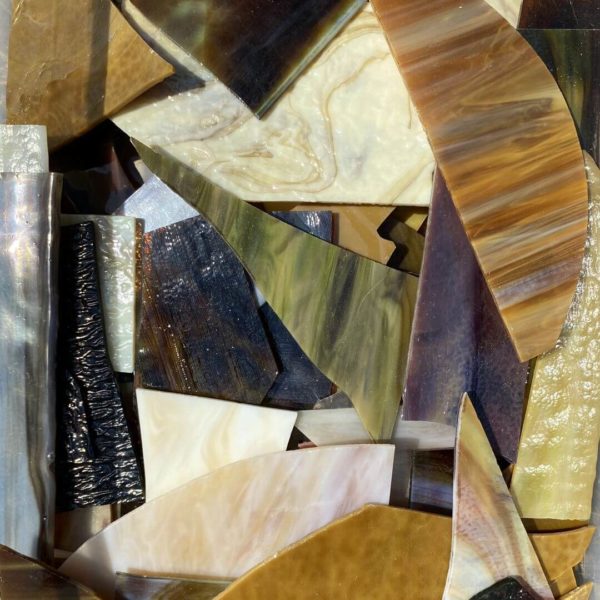 Brown/Neutral glass examples